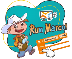 Run Marco - Школа программирования для детей, компьютерные курсы для школьников, начинающих и подростков - KIBERone г. Дмитров