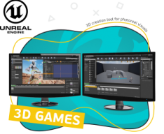 Unreal Engine 4. Игровой движок - Школа программирования для детей, компьютерные курсы для школьников, начинающих и подростков - KIBERone г. Дмитров