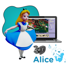 Alice 3d - КИБЕРшкола программирования для детей, компьютерные курсы для школьников, начинающих и подростков - KIBERone г. Дмитров