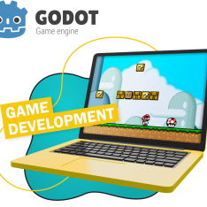 Godot.  Основа создания легендарных игр - КИБЕРшкола программирования для детей, компьютерные курсы для школьников, начинающих и подростков - KIBERone г. Дмитров