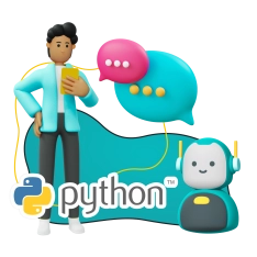 Умный чат-бот на Python на Telegram - КИБЕРшкола программирования для детей, компьютерные курсы для школьников, начинающих и подростков - KIBERone г. Дмитров