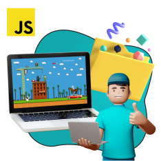 Программирование на JavaScript. Учимся создавать игры! - КИБЕРшкола программирования для детей, компьютерные курсы для школьников, начинающих и подростков - KIBERone г. Дмитров