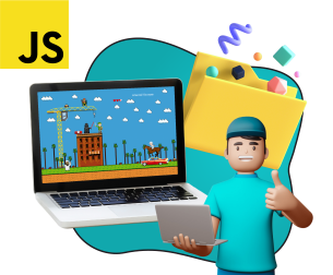 Программирование на JavaScript. Учимся создавать игры! - Школа программирования для детей, компьютерные курсы для школьников, начинающих и подростков - KIBERone г. Дмитров