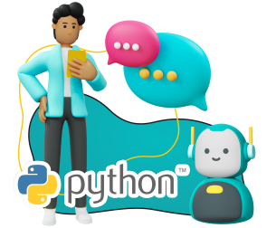 Умный чат-бот на Python - Школа программирования для детей, компьютерные курсы для школьников, начинающих и подростков - KIBERone г. Дмитров