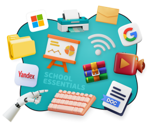 Цифровая база для школьника - КИБЕРшкола программирования для детей, компьютерные курсы для школьников, начинающих и подростков - KIBERone г. Дмитров